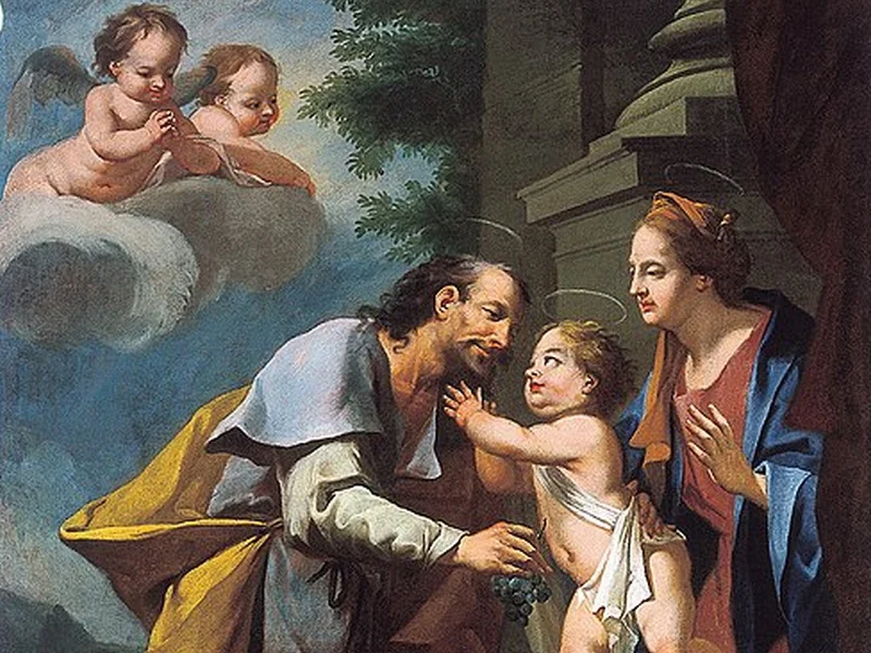 1699-Valentin Metzinger - Sacra Famiglia